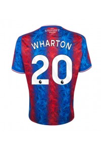 Crystal Palace Adam Wharton #20 Voetbaltruitje Thuis tenue 2024-25 Korte Mouw